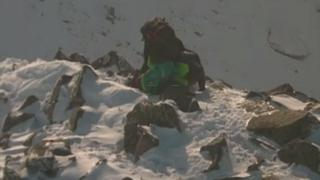 Walking party on the ridge