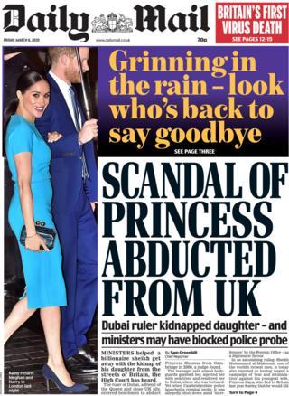 Daily Mail 6 March