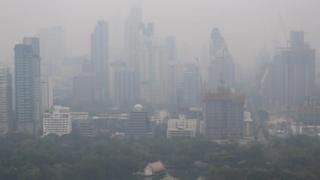 มลพิษทางอากาศในกรุงเทพมหานครเข้าขั้นวิกฤตเมื่อช่วงต้นปีที่แล้ว