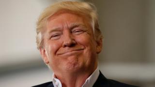 Дональд Трамп на митинге во Флориде