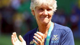 Pia Sundhage na Olimpíada de 2016