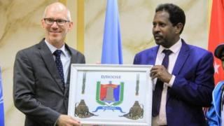 Duqa Muqdisho iyo James Swan