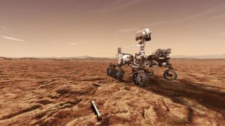 illustration provided by NASA, NASA's Perseverance (Mars 2020) rover will store rock and soil samples in sealed tubes on the planet's surface for future missions to retrieve