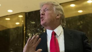 Избранный президент США Дональд Трамп, 13 декабря 2017 года