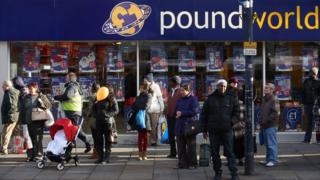 Exterior of Poundworld