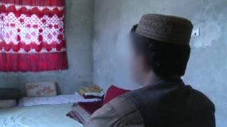 An Afghan man