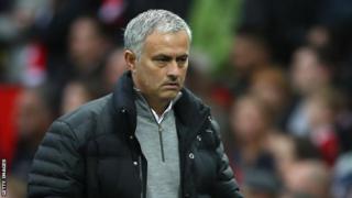 Mkufunzi wa man United Jose Mourinho