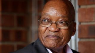 Prezida Jacob Zuma wa Afrika yepfo