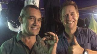 Craig Challen and Richard Harris