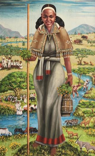 የእናት ኦሮሚያ ሥዕል