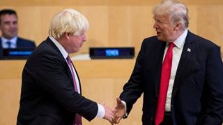 Trump alisema Boris atakuwa ''Trump wa Uingereza''