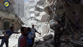 Madhara ya vita Syria