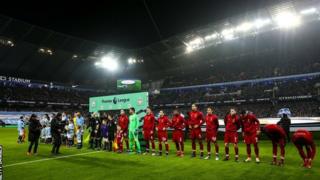 Wachezaji wa Liverpool na Manchester City