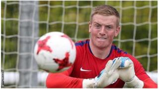 Kipa wa Sunderland Jordan Pickford