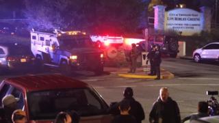 موقع حادث إطلاق نار في كاليفورنيا