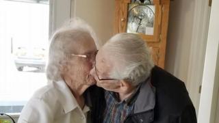 Герберт и Одри Гудин прощаются впервые за 73 года