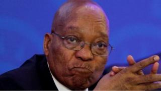 Aarẹ orilẹ-ede naa, Jacob Zuma