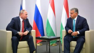 Rusya Devlet Başkanı Vladimir Putin ve Macaristan Başbakanı Viktor Orban