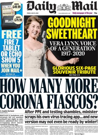 Daily Mail 19 June