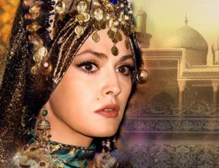 Актриса Ольга Сумская в образе Роксоланы
