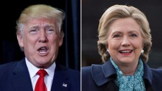 Ibiharuro vy'imfatakibanza vyerekana ko Clinton ari we aza gutsinda