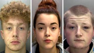 Christopher Pyatt-Pierce, Lucy Pyatt-Pierce and Kyle Ashton