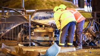 Crash scene