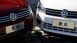 Volkswagens in China