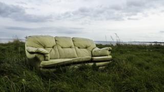 Old sofa