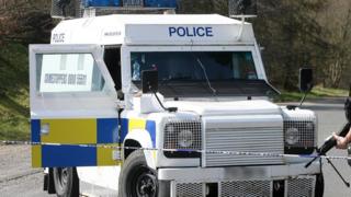 PSNI landrover