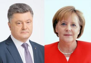 Порошенко і Меркель
