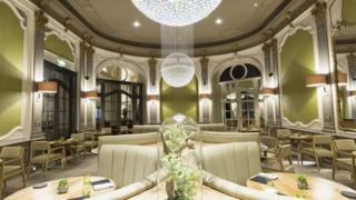 Interior of The French by Simon Rogan