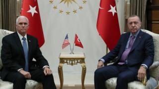 Pence ve Erdoğan