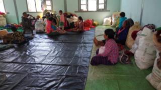 သီပေါနဲ့ နမ္မတူမြို့နယ်တွင်းစစ်ဘေးကြောင့်ပြောင်းရွှေ့လာရတဲ့ စစ်ဘေးဒုက္ခသည်များ