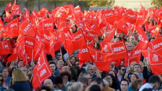 Соціалістична партія не отримувала абсолютної більшості з 2008 року