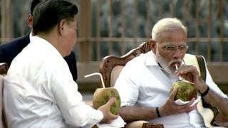 मोदी आणि शी जिंनपिंग