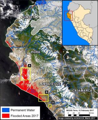Mapa de la zona