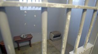 The prison cell that Nelson Mandela occupied on Robben Island.