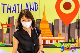 คนใส่หน้ากากอนามัย