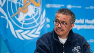 WHO director-general Tedros Adhanom Ghebreyesus