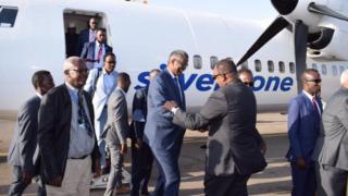 Madaxweyne Deni ayaa shalay soo dhaweeyay hoggaamiyeyaashii ugu badnaa ee gaaray Garoowe
