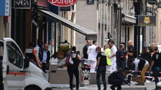 Fransa'nın Lyon kentinde patlama: