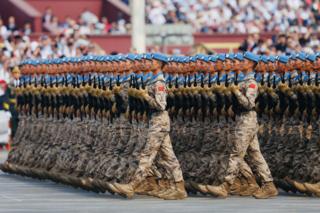 Парад в Пекине 1 октября 2019 года
