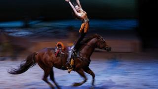 Cavalia performs in Beijing