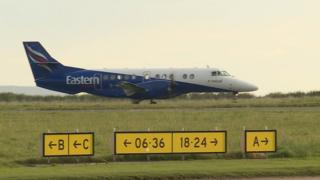 Itealan Eastern Airways aig Port-Adhair Steòrnabhaigh