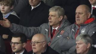 Arsene Wenger a ciki 'yan kallo
