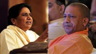 మాయావతి, యోగి ఆదిత్యనాథ్