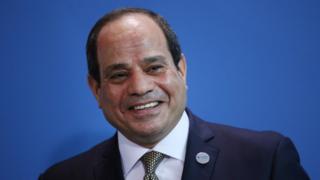 الرئيس المصري عبد الفتاح السيسي