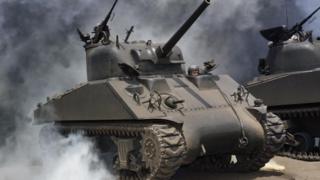Un tanque de la Segunda Guerra