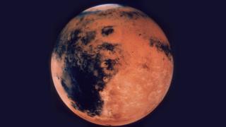 satellite image of mars